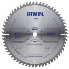 Irwin 15370 Saw Blade 10 Inch 60t Cd Bulk (5 Pack)