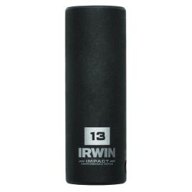 Irwin 1877486 Impact Socket 13mm Deep Well 3/8 Drive