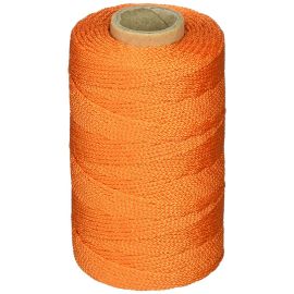 Irwin 2034404 Twine 500' Orange #18 Braided Nylon Bulk (12 Pack)