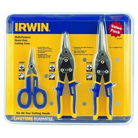Irwin 2073704 Snips 3pc Utility/Tinner Set Irwin Bulk (5 Pack)