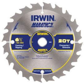 Irwin 24021 Saw Blade Marathon 6-1/2 Inch 20t W/Univ Bulk (10 Pack)
