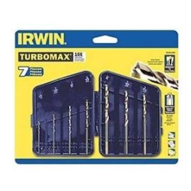 Irwin 3018012SM Drill Bit 7pc Turbomax Set Bulk (6 Pack)