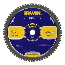 Irwin 4935560 Saw Blade 7 1/4 Inch 68t Mc - Thin Steel Bulk (5 Pack)