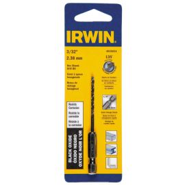 Irwin 4935634 3/32 Inch Hex Shank Drill Bit Bulk (5 Pack)