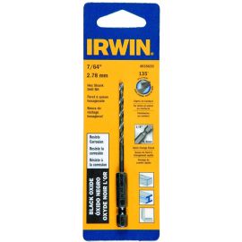 Irwin 4935635 7/64 Inch Hex Shank Drill Bit Bulk (5 Pack)