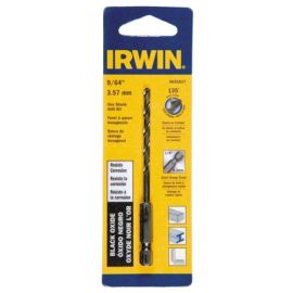 Irwin 4935637 9/64 Inch Hex Shank Drill Bit Bulk (5 Pack)