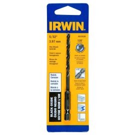 Irwin 4935638 5/32 Inch Hex Shank Drill Bit Bulk (5 Pack)