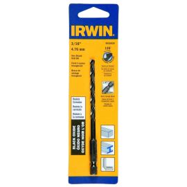 Irwin 4935639 3/16 Inch Hex Shank Drill Bit Bulk (5 Pack)