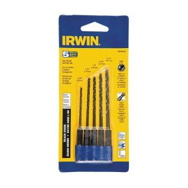 Irwin 4935642 5 Pc Hex Shank Drill Bit Set Bulk (5 Pack)