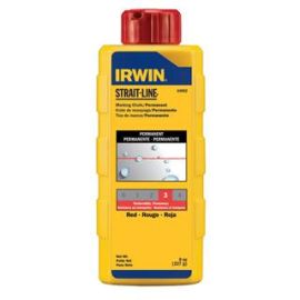 Irwin 64802 Chalk 4oz Red Bulk (6 Pack)