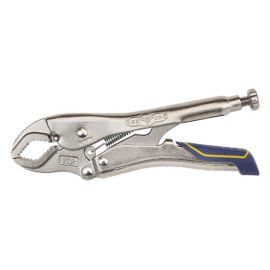 Irwin IRHT82574 Fast Release 1-1/2 Inch / 38mm Curved Jaw Locking Plier Reduced Hand Span, 7 Inch - (Pack of 5)