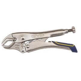 Irwin IRHT82575 Fast Release 1-1/8 Inch / 29mm Curved Jaw Locking Plier Reduced Hand Span, 5 Inch - (Pack of 5)