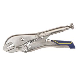 Irwin IRHT82577 Fast Release 1-1/2 Inch / 38mm Curved Jaw Locking Plier Reduced Hand Span, 7 Inch - (Pack of 5)