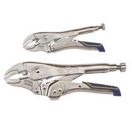 Irwin IRHT82590 VISE-GRIP Fast Release C-Clamp Locking Plier Set, 10WR 7WR - (Pack of 5)