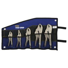 Irwin IRHT82593 VISE-GRIP Fast Release Locking Plier Kit Bag Set, 5 Pieces - (Pack of 5)