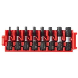 Bosch ITDHV108C Driven 1 Inch Impact Hex Insert Bits with Clip for Custom Case System - 40 Pieces