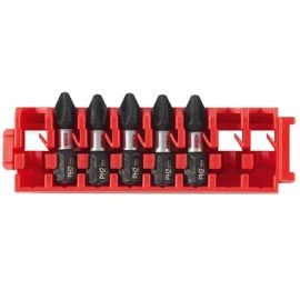 Bosch ITDPH2105C Driven 1 Inch Impact Phillips #2 Insert Bits with Clip for Custom Case System - 25 Pieces