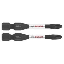 Bosch ITDPH2R202 Driven 2 Inch Impact Phillips #2R (reduced) Power Bits - 10 Pieces