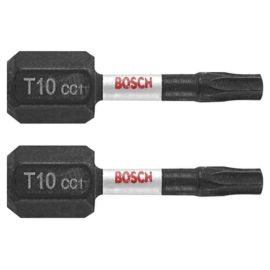 Bosch ITDT10102 Driven 1 Inch Impact Torx #10 Insert Bits - 10 Pieces