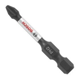 Bosch ITPH2201 Impact Tough 2 Inch Phillips #2 Power Bits - 5 Pieces