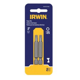 IRWIN IWAF22TX252 Power Bit, T25 Drive, Torx Drive, 1/4 in Shank, Hex Shank, 1-15/16 in Length, Steel - Pack of 5 (10 Pieces)