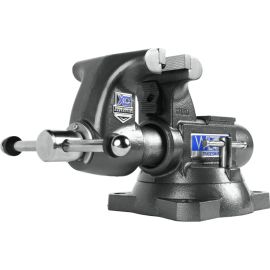 Wilton 28841 1755XC, Tradesman XC 5-1/2” Xtreme Condition Round Channel Vise with Swivel Base
