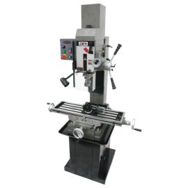 Jet 351051 JMD-45VSPFT VARIABLE SPEED GEARED HEAD SQUARE COLUMN MILL DRILL WITH POWER DOWNFEED