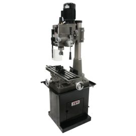 Jet 351152 JMD-45GHPF GEARED HEAD SQUARE COLUMN MILL DRILL WITH POWER DOWNFEED WITH DP700 2 AXIS DRO