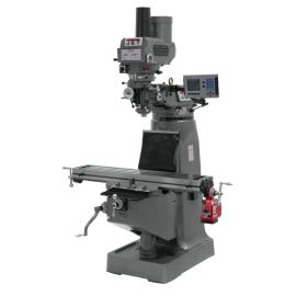 Jet 690125 JTM-4VS Mill With ACU-RITE 200S DRO With X-Axis Powerfeed and Power Draw Bar