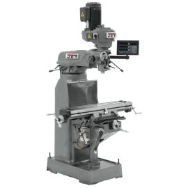Jet 690146 JVM-836-3 Milling Machine with ACU-RITE 200S DRO and X Powerfeed Installed
