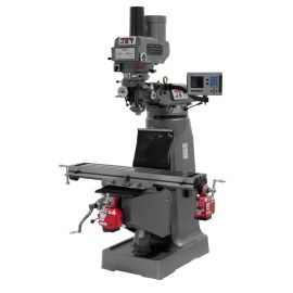 Jet 690230 JTM-4VS Mill With ACU-RITE 200S DRO With X and Y-Axis Powerfeeds and Power Draw Bar