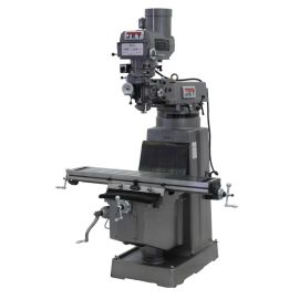 Jet 690256 JTM-1050 Mill With 3-Axis ACU-RITE 200S DRO (Knee) With X-Axis Powerfeed