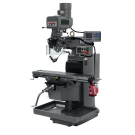 Jet 690624 JTM-1050EVS2/230 Mill With 3-Axis Acu-Rite 200S DRO (Knee) With X-Axis Powerfeed