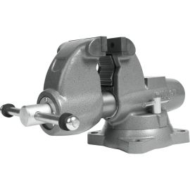Wilton 28826 C1, Combination Pipe and Bench 4-1/2 Inch Jaw Round Channel Vise with Swivel Base