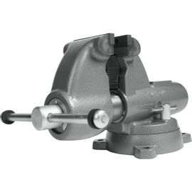 Wilton 28827 C2, Combination Pipe and Bench 5 Inch Jaw Round Channel Vise with Swivel Base