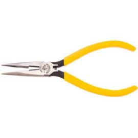 Klein Tools D203-6 6-5/8 Inch Long Nose Pliers Side Cutters