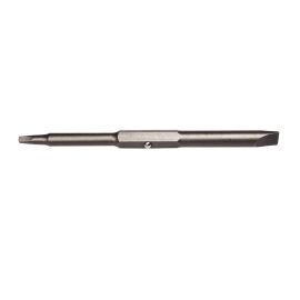Klein Tools 32411 Replacement Bit - #1 Square & 1/4 Inch (6 mm) Slotted