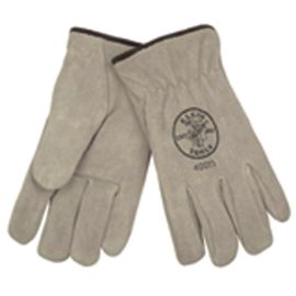 Klein Tools 40015 Suede Cowhide Driver's Gloves Lined