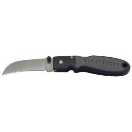 Klein Tools 44004 Pocket Knife, Lockback, Nylon Hndl w/ Rubber Insrt, 2-3/8 Inch SS Sheepfoot