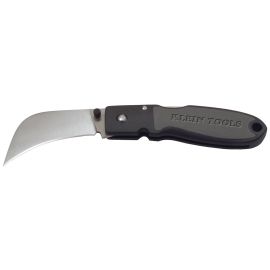 Klein Tools 44005 Pocket Knife, Lockback, Nylon Hndl w/ Rubber Insrt, 2-5/8 Inch SS Sheepfoot