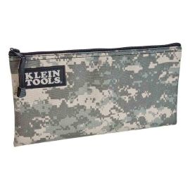 Klein Tools 5139C 12-1/2 X 7 Inch Cordura, Camouflage Zipper Bag