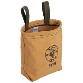Klein Tools 5179 Canvas Tool Pouch Water Repellant with Belt Loops