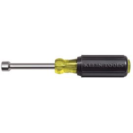 Klein Tools 630-7/16M 7/16 Inch Magnetic Tip Nut Driver - 3 Inch Hollow Shank