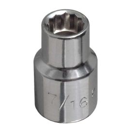 Klein Tools 65800 1/2-Inch Drive 7/16 Inch Standard 12-Point Socket
