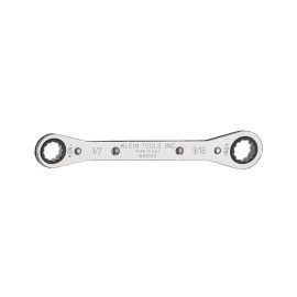 Klein Tools 68202 Ratcheting Box Wrench - 1/2 Inch x 9/16 Inch