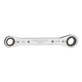 Klein Tools 68203 Ratcheting Box Wrench - 5/8 Inch x 11/16 Inch