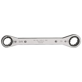 Klein Tools 68206 Ratcheting Box Wrench - 13/16 Inch x 7/8 Inch