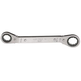 Klein Tools 68242 Fully Reversible Ratcheting Offset Box Wrench - 3/4 Inch x 7/8 Inch