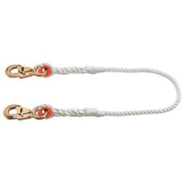 Klein Tools 87418 Lanyard, Nylon Rope, 2 Locking-Snaps, 5' Long