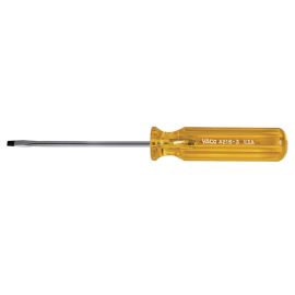 Klein Tools A216-3 1/8 x 3 Inch Shank Screwdriver, Round-Shank, Cabinet-Tip